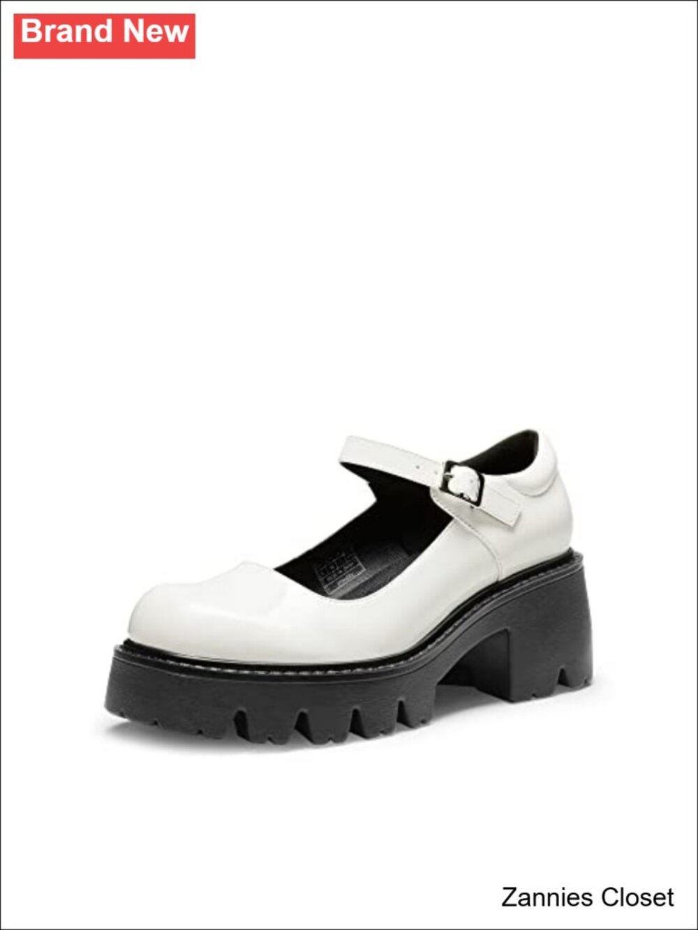 ✨ Women's Mary Janes Platform Pumps Chunky Block Heel Ankle Strap